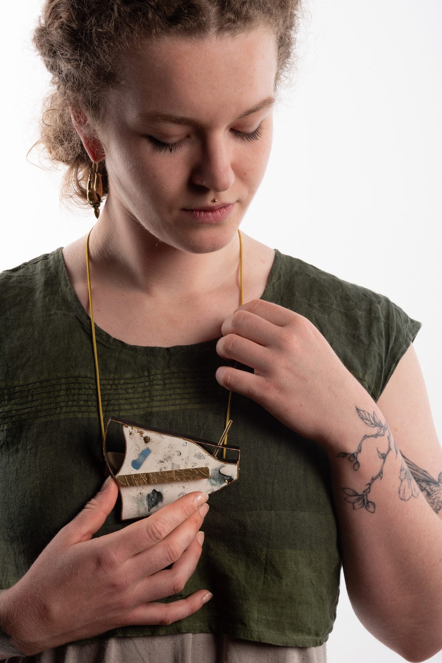 Ruin and Redemption Wearable Sculpture Abstract 2