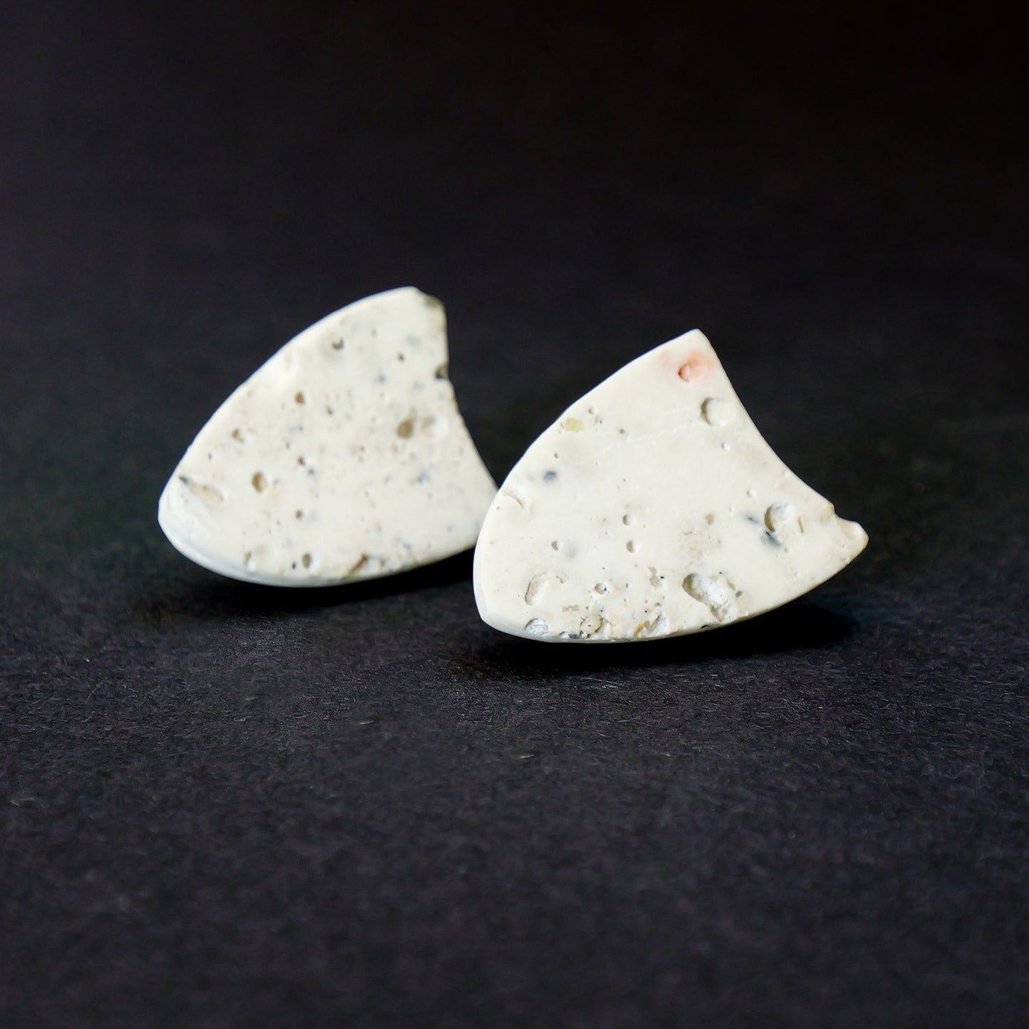 Earrings - shield shape